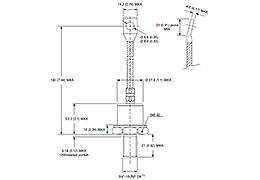 Diodes de redressement Tige