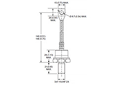 Diodes de redressement Tige
