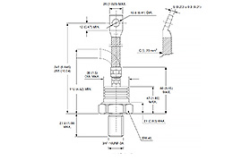 Diodes de redressement Tige