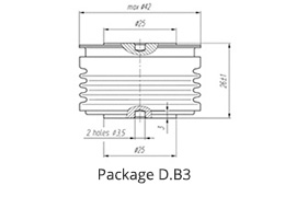 Diode de redressement dimensions