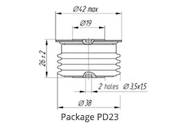 Diode de redressement dimensions