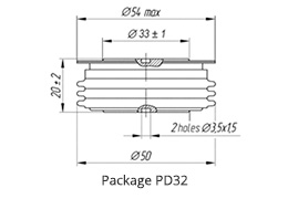Diode de redressement dimensions