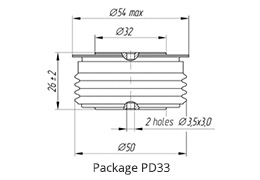 Diode de redressement dimensions