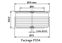 Diode de redressement dimensions