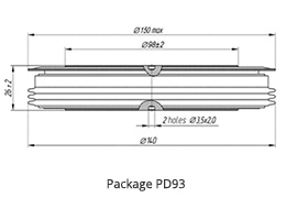 Diode de redressement dimensions