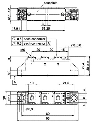 AMKT 58-16E dimensions