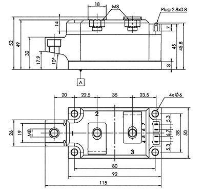 AMKT 250-14E dimensions