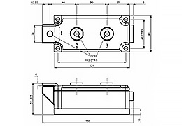 Schéma de circuit du module à Double diode