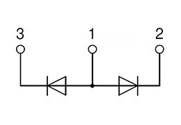 Circuit du module à Double diode