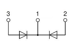 Circuit du module à Double diode