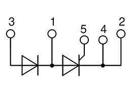 Circuit de module de diode thyristor