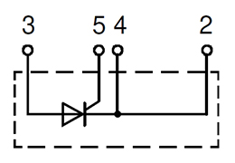 Dual Thyristor Module Circuit