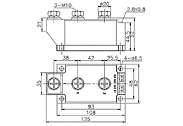 Modules de diodes MDC