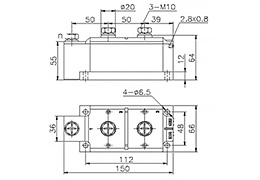 Modules de diodes MDC