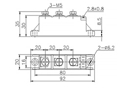 Modules de diodes MDC