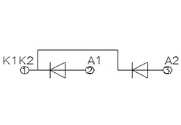 Schéma de circuit des modules MDK