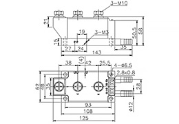 Modules de thyristors MTC