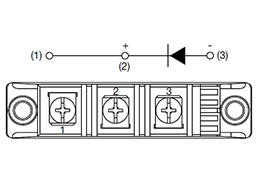 Diagramme de circuit des modules de diodes
