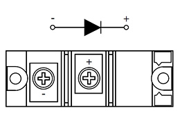 Diagramme de circuit des modules de diodes