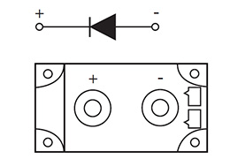 Diagramme de circuit des modules de diodes