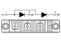 Diagramme de circuit des modules de diodes