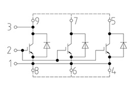 Topologie du module IGBT  FZ3600R12HP4