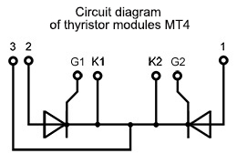 Schéma de connexion des modules MT4-740-24-D