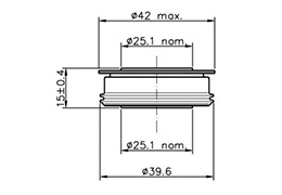 D75-1400-08 Dimensions