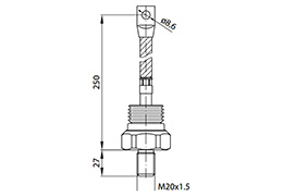 D71-300-40 Outline Drawing