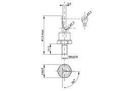 Thyristor SCR T32-20-06