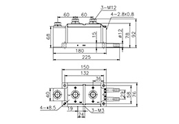 Modules thyristor-diode