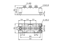 Modules thyristor-diode Modules thyristor-diode