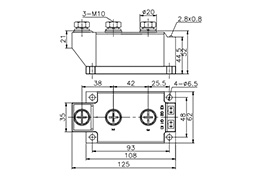 Modules thyristor-diode