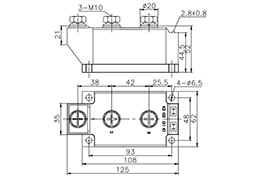 Modules thyristor-diode