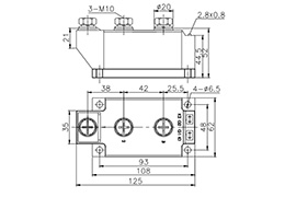 Modules thyristor-diode