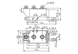 Modules thyristor-diode