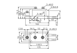 Modules thyristor-diode