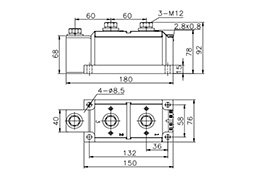 Modules thyristor-diode