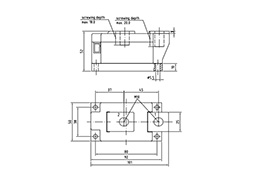 Module à diode unique DZ435N36K