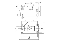 Module à diode unique DZ540N26K
