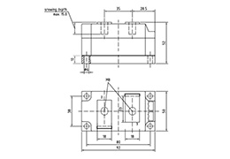 Module à diode unique ND260N14K