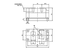 Module à diode unique ND261N26K Module à diode unique ND261N26K