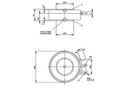 Schéma du thyristor T378N