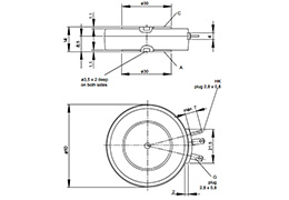 Schéma du thyristor T508N