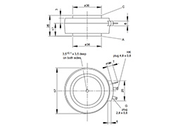 Schéma du thyristor T649N