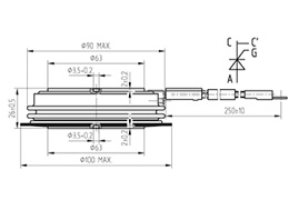 TG 979-1600-36 Dimensions