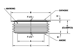 RBK8-65-25 Dimensions