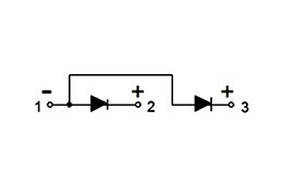 Schéma de circuit du Module à Diode Double CN410899C