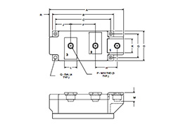 Module de diode à double diode LC8140240A