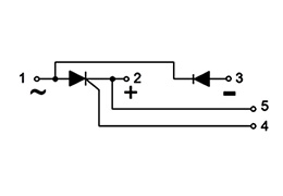 Schéma du Circuit des Modules Thyristor